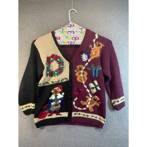 Croft and Barrow Women's Petite Medium Wool Blend  Sweater